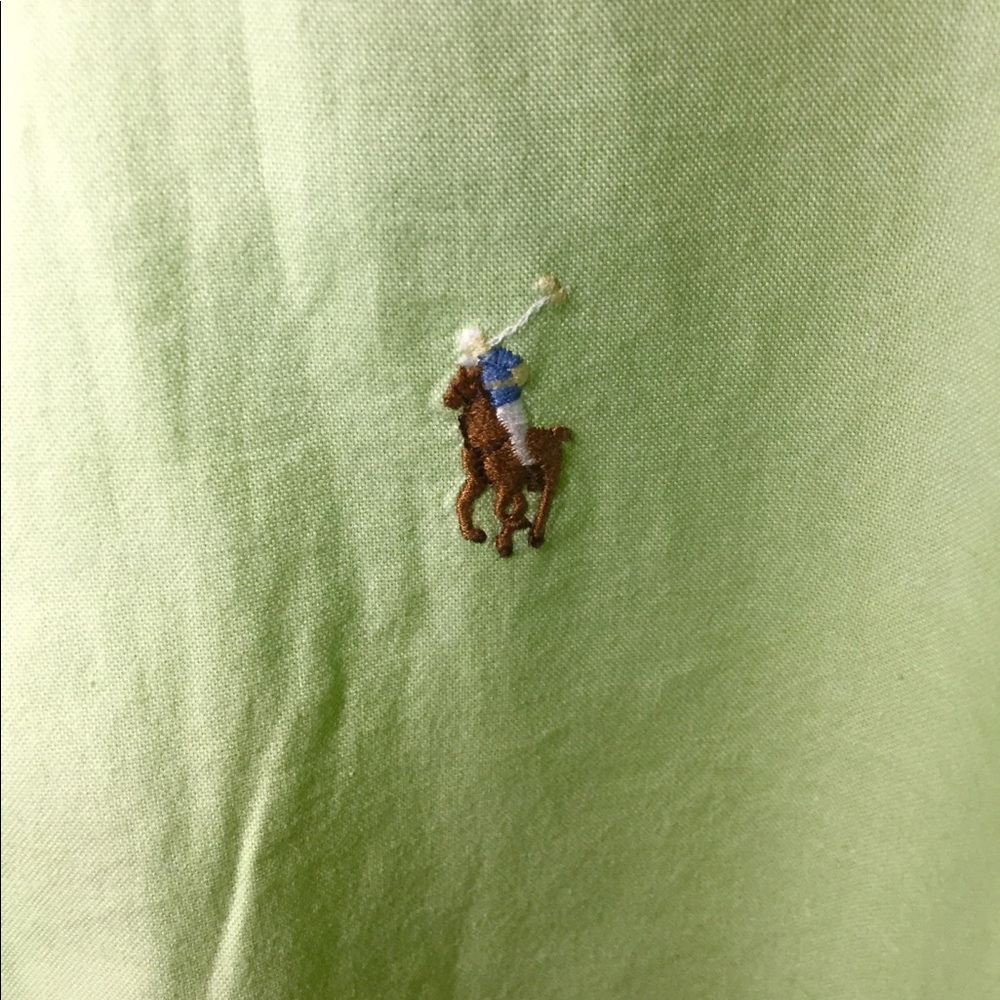 Polo Ralph Lauren Oxford Dress Shirt Green